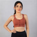 Zip-Front Sports Bra