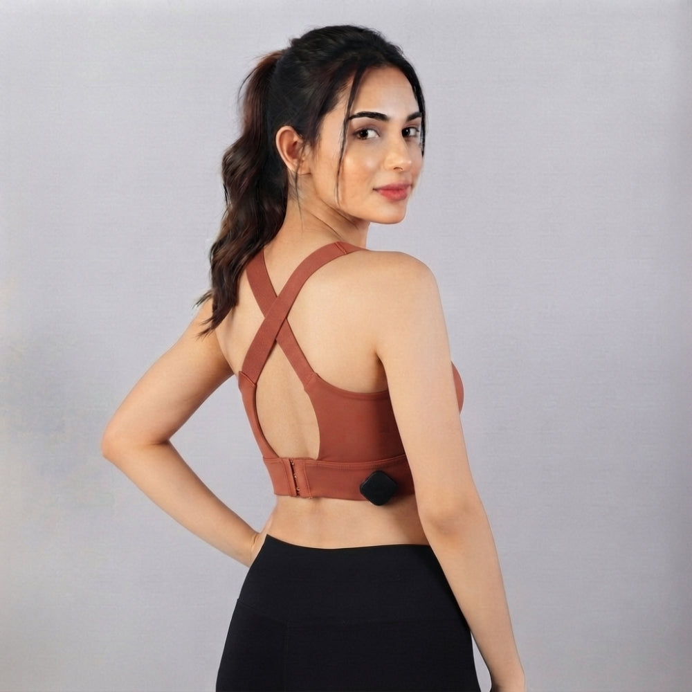 Zip-Front Sports Bra