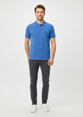 Mens Polo T-shirt - Sky Blue (Meme Brand) - MPT03