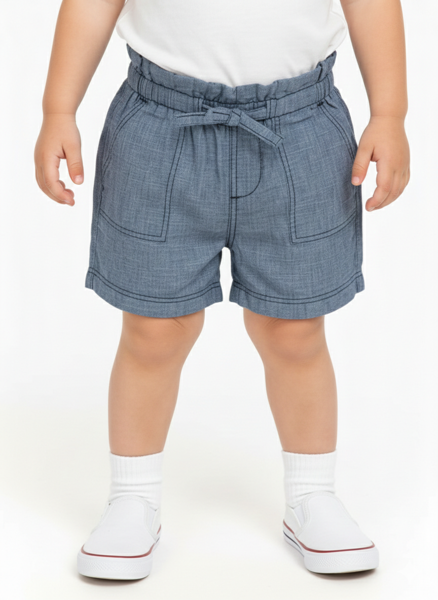 Kids Lightweight Casual Blue Shorts for Daily Wear (Old Navy Brand) KS-01