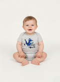 Baby Boys Dino Power Printed Cotton Bodysuit KR-02