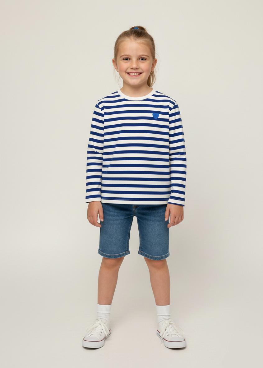 Girls Full Sleeves T-shirt (Reserved Brand) GT-24