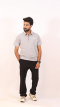 Men’s Nike Light Grey Polo