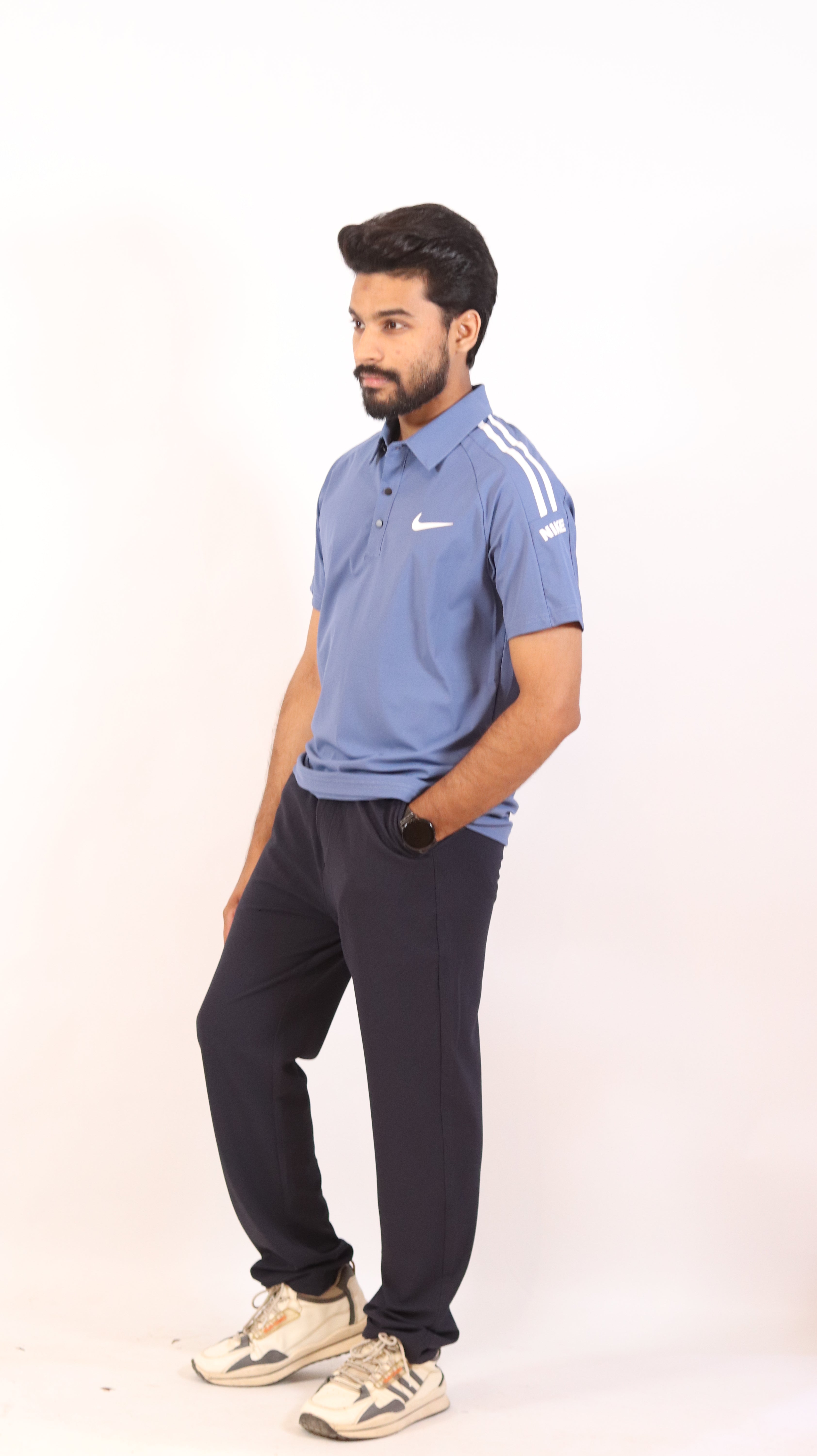 Men’s Nike Steel Blue Polo