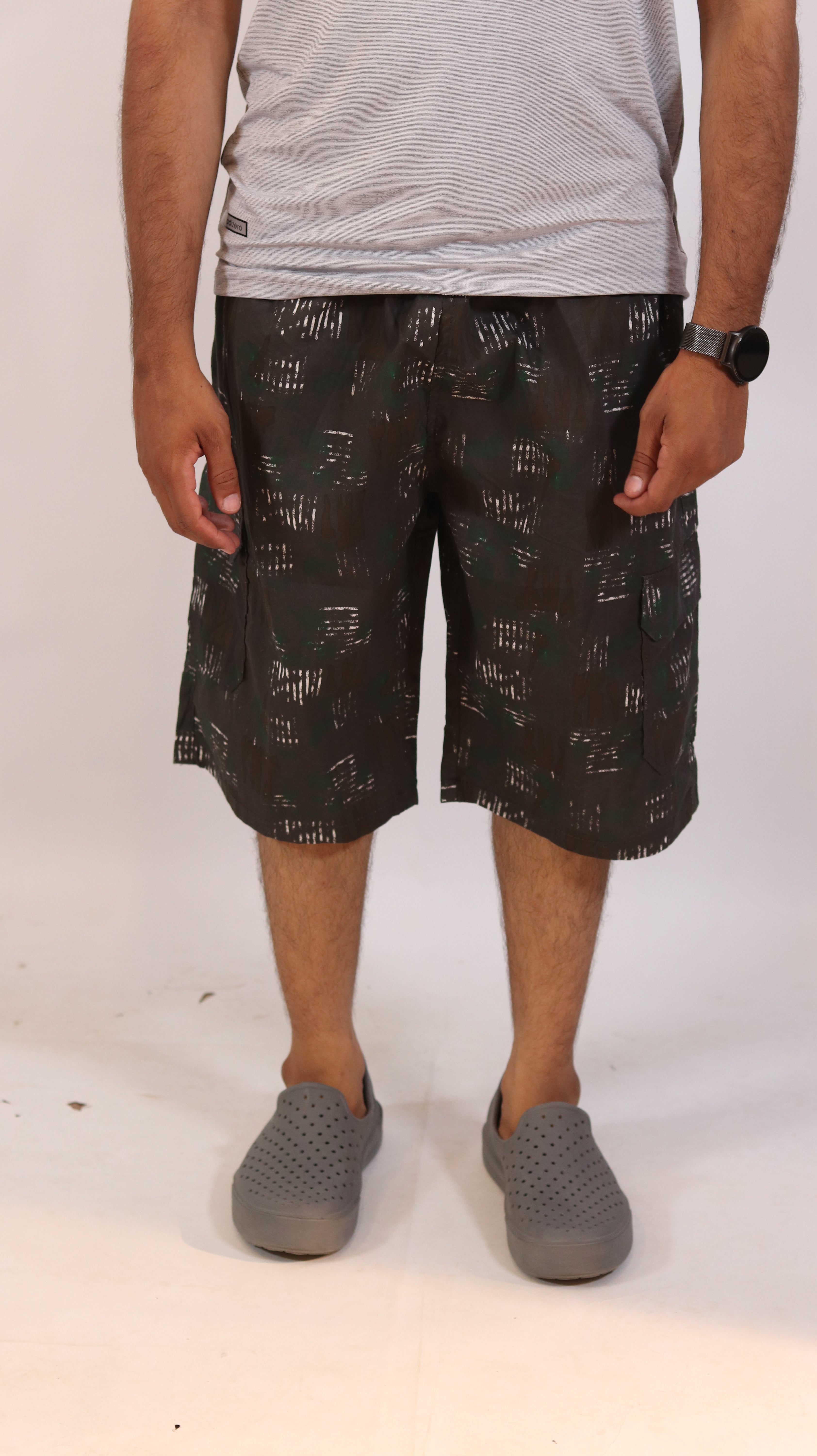 Urban Camo Printed Cargo Shorts