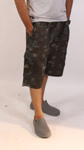 Urban Camo Printed Cargo Shorts
