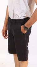 Classic Black Chino Shorts