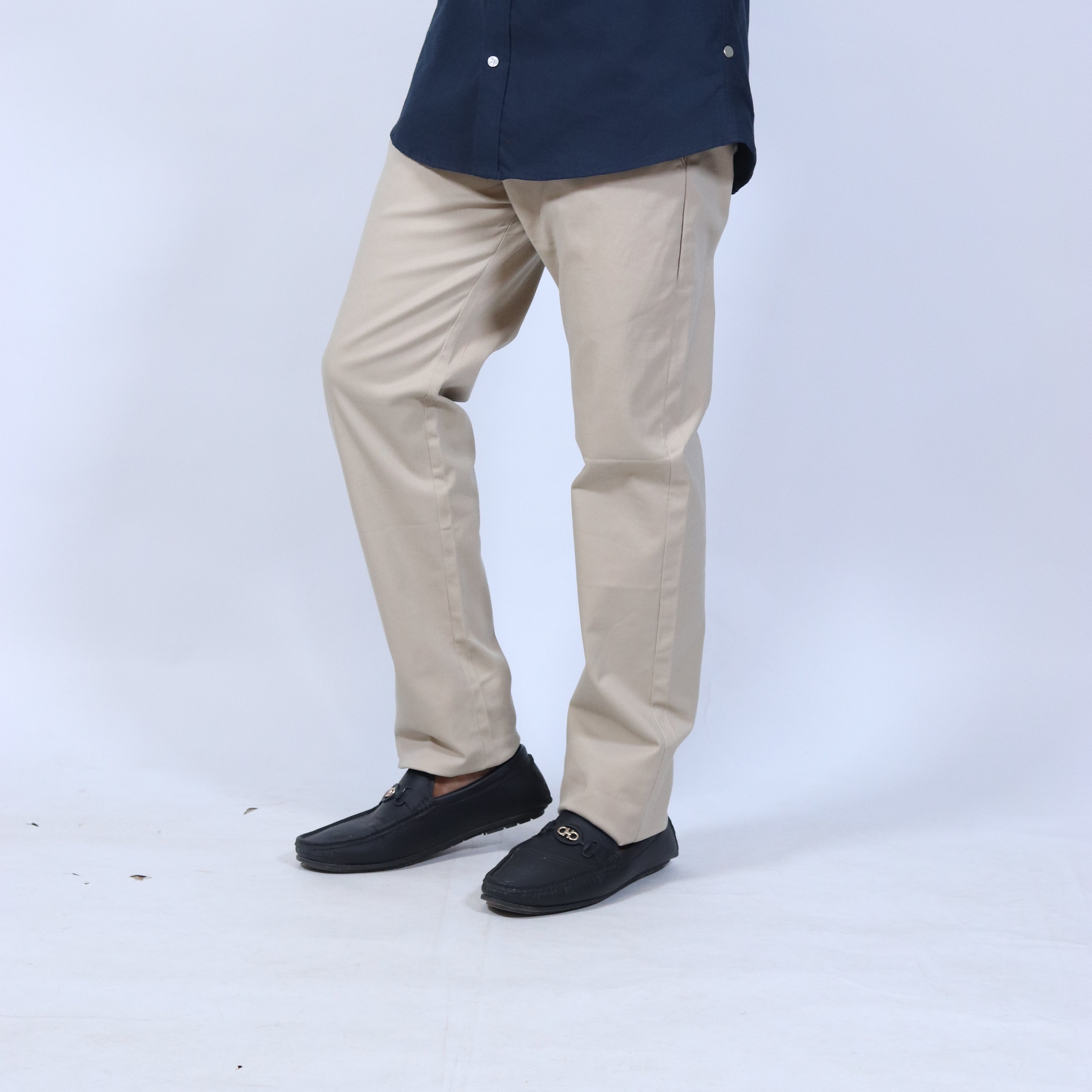 Classic Navy Blue Casual Shirt