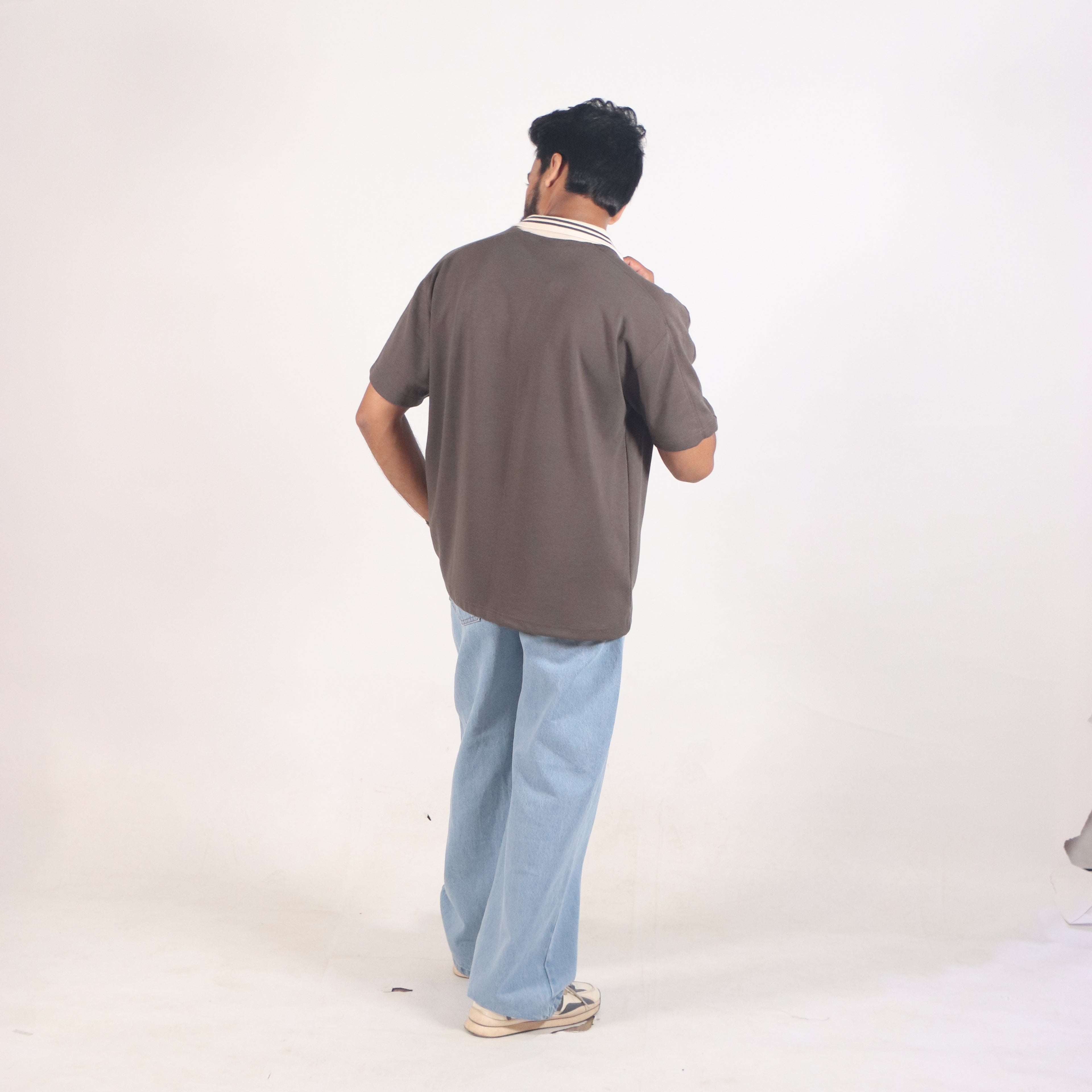 Core Zone Oversized Polo T-Shirt