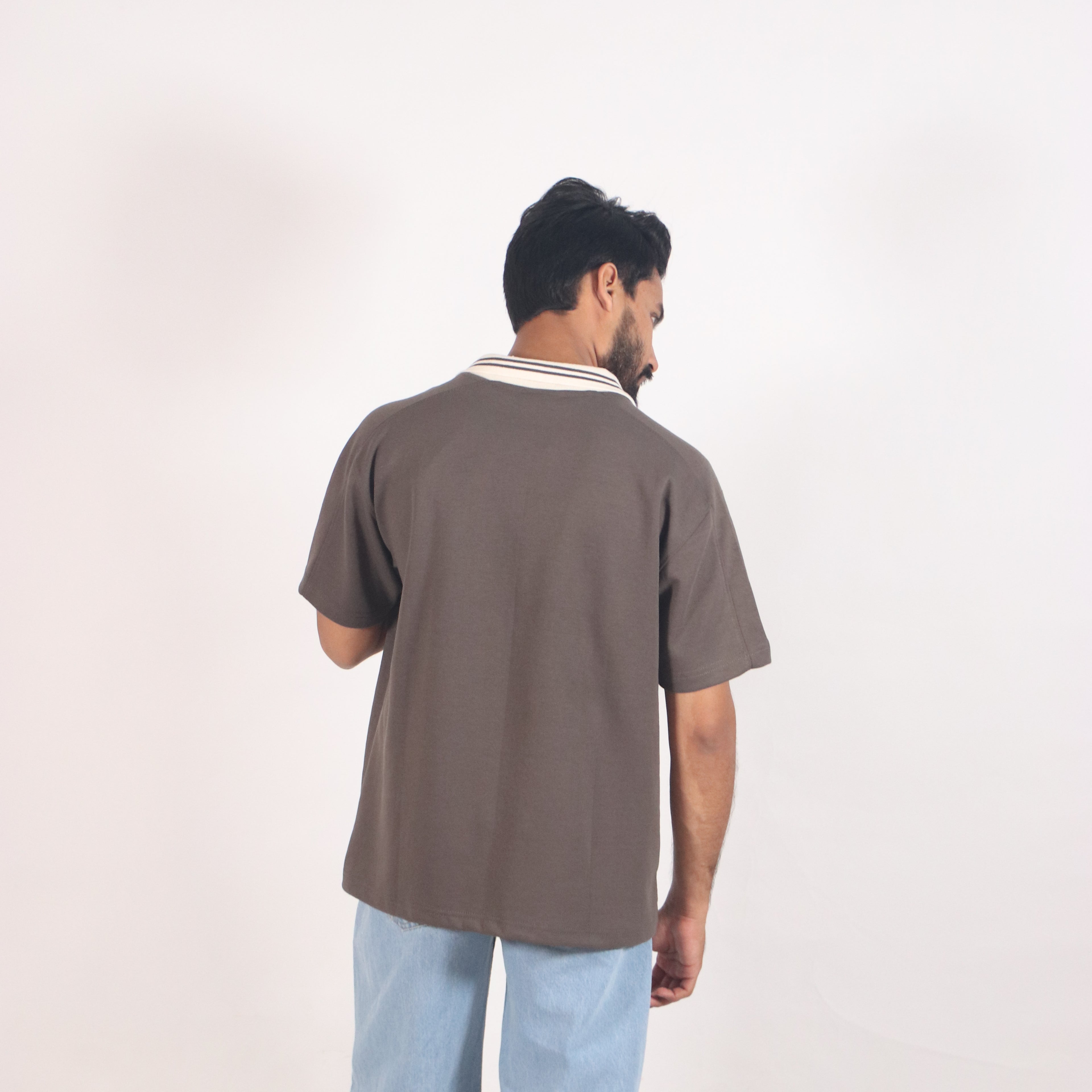 Core Zone Oversized Polo T-Shirt