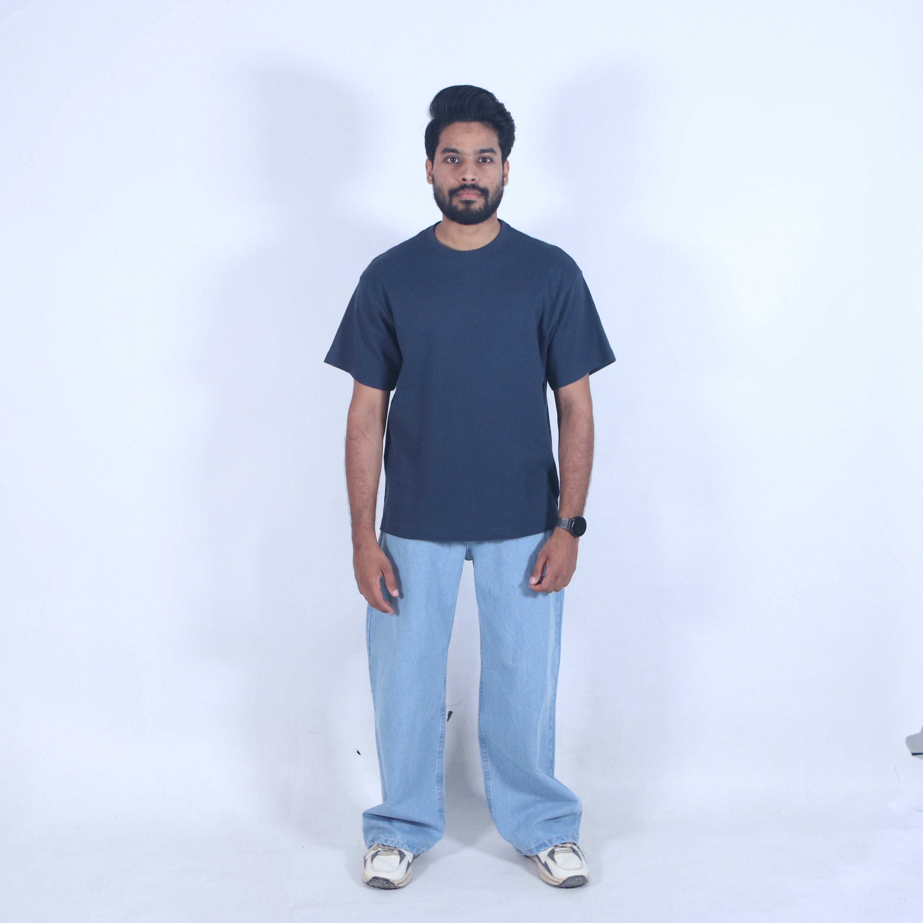 Midnight Charcoal Oversized T-Shirt
