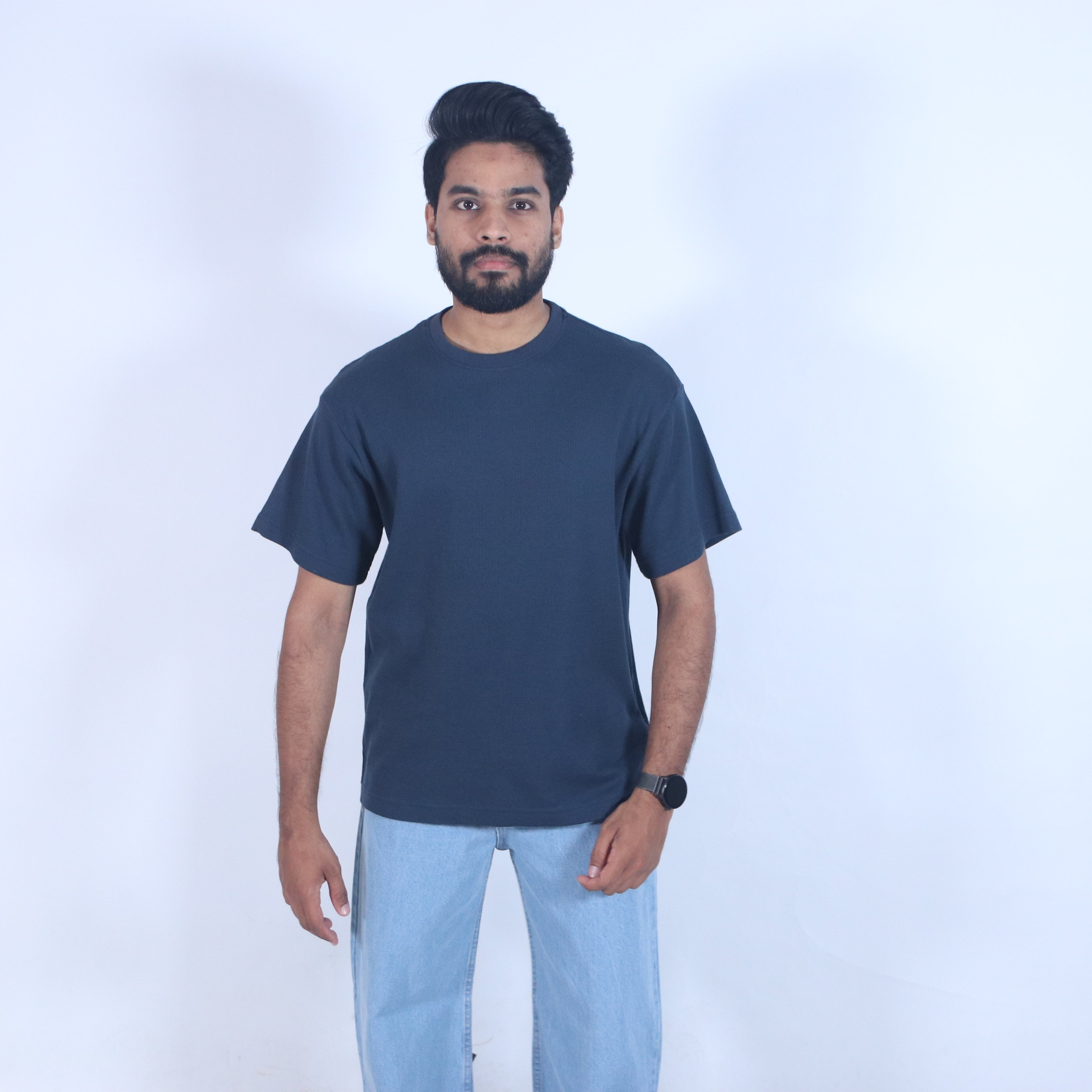 Midnight Charcoal Oversized T-Shirt