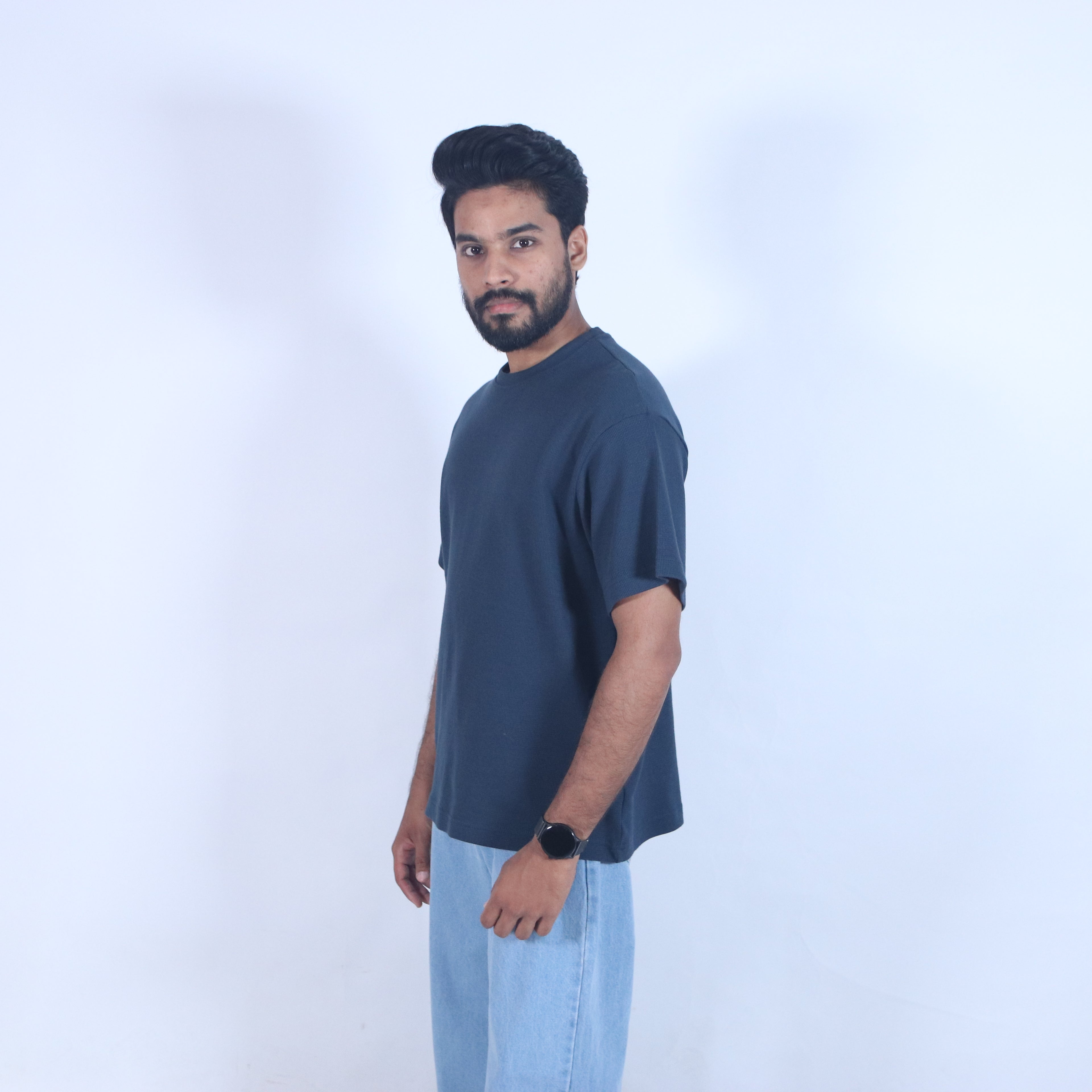 Midnight Charcoal Oversized T-Shirt