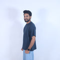 Midnight Charcoal Oversized T-Shirt