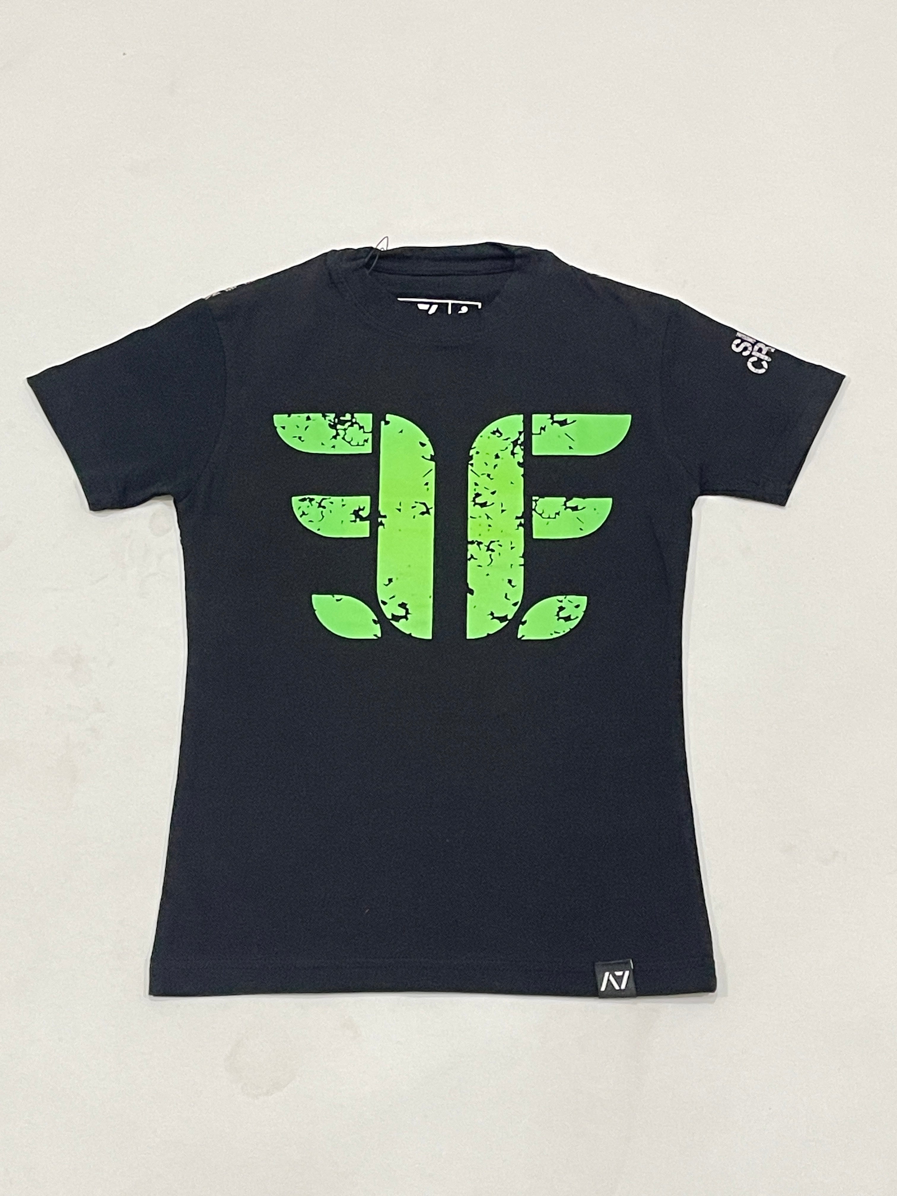 Girls T-shirt - Black (A7 Brand) - WT02