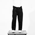 Classic Black Straight Fit Denim Jeans