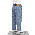 Light Wash Straight Fit Denim Jeans