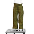 Olive Green Wide Leg Trousers