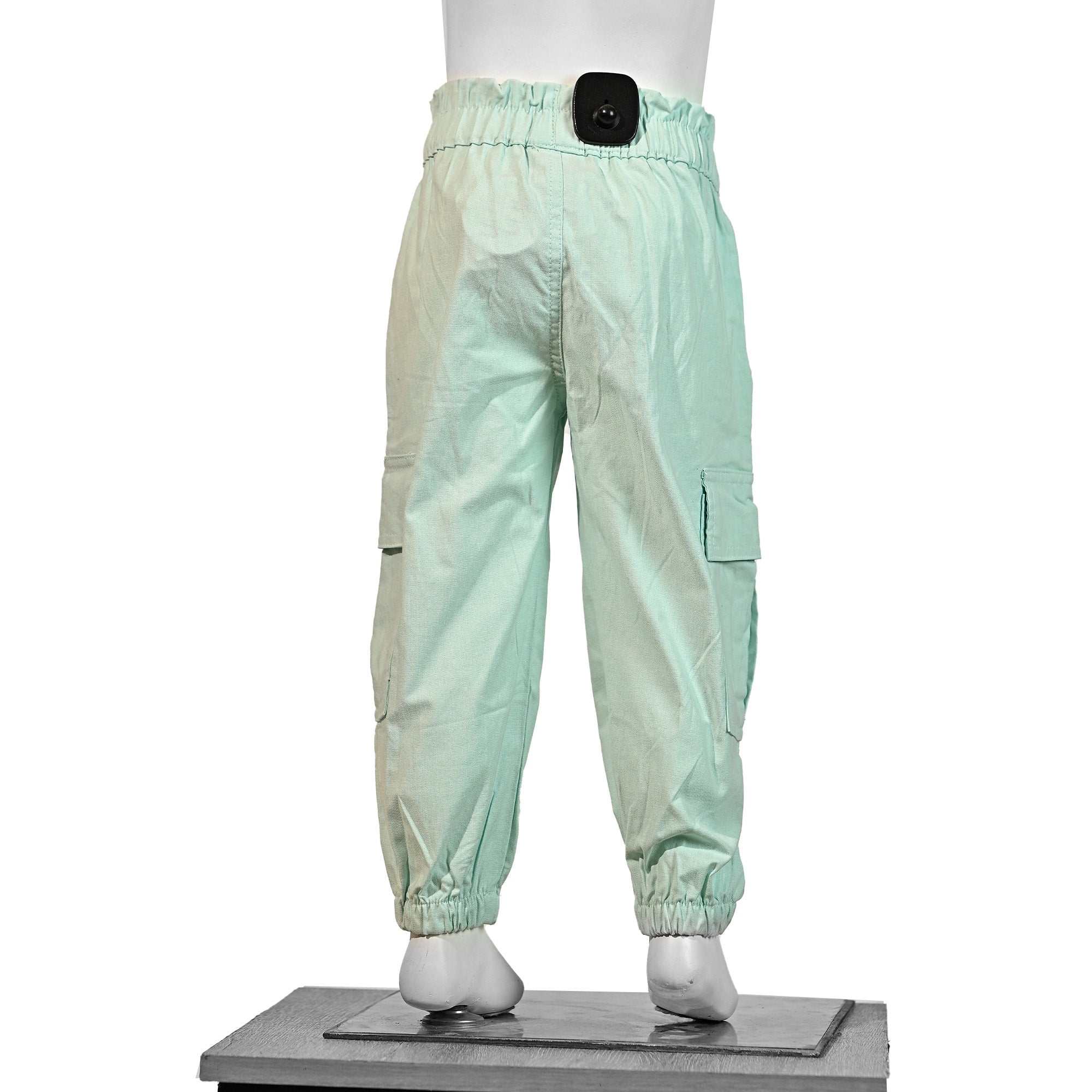 Mint Green Utility Cargo Pants
