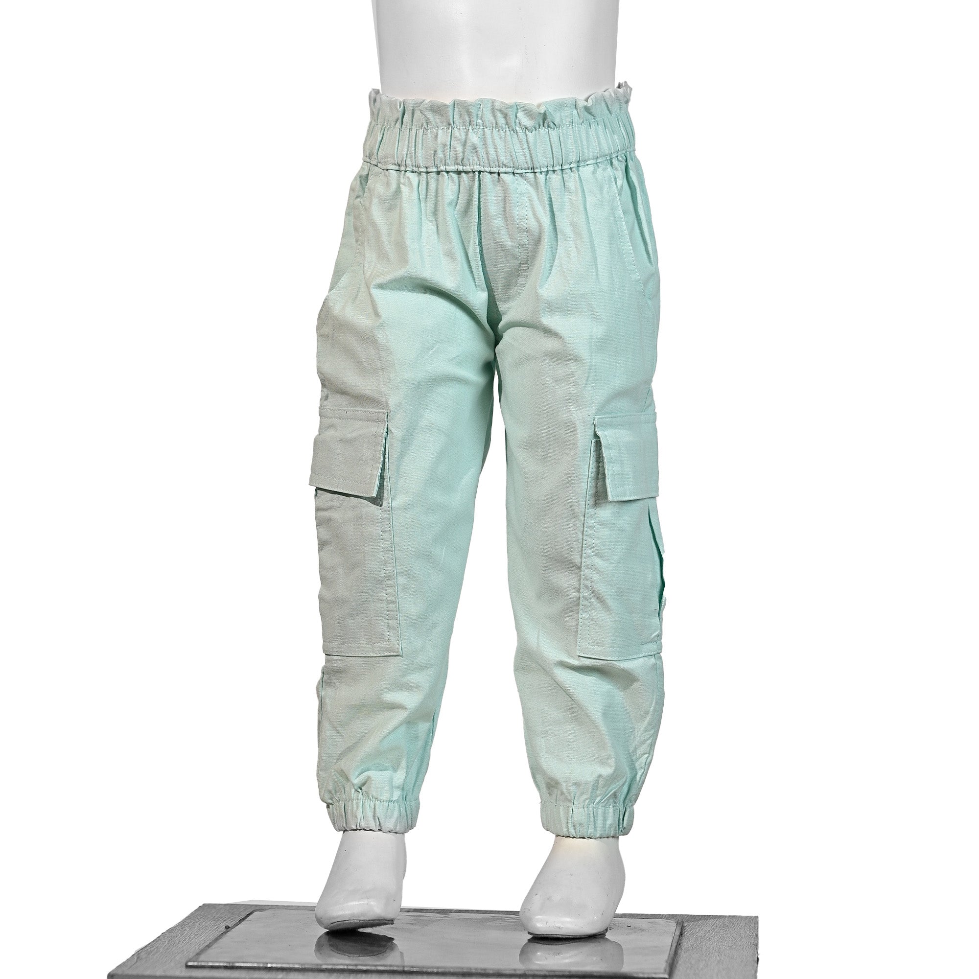 Mint Green Utility Cargo Pants