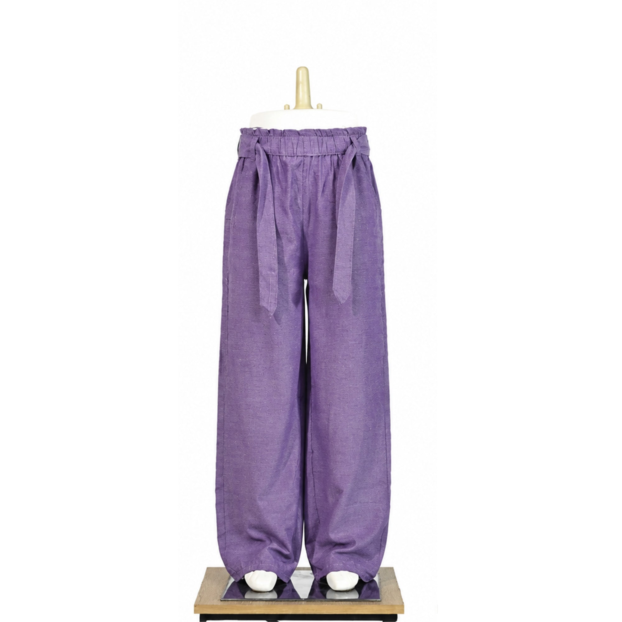 Lavender Wide Leg Trousers