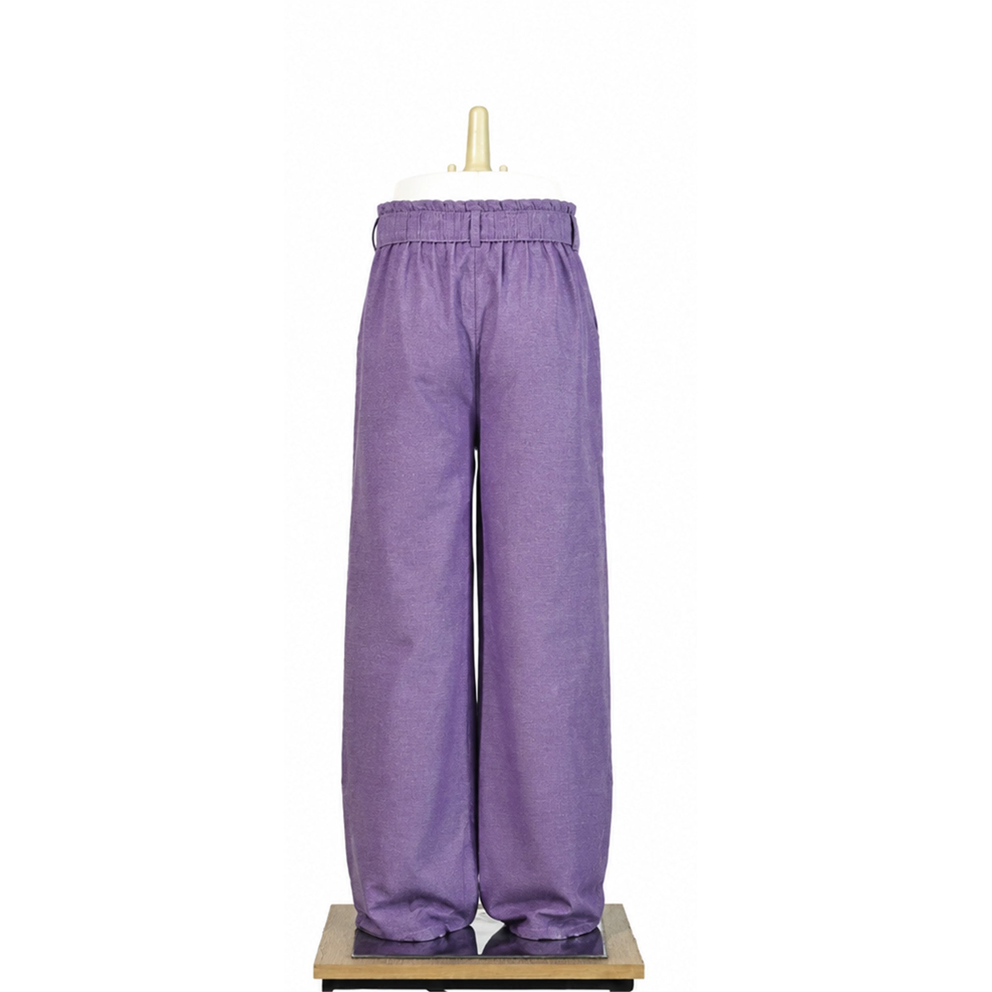 Lavender Wide Leg Trousers