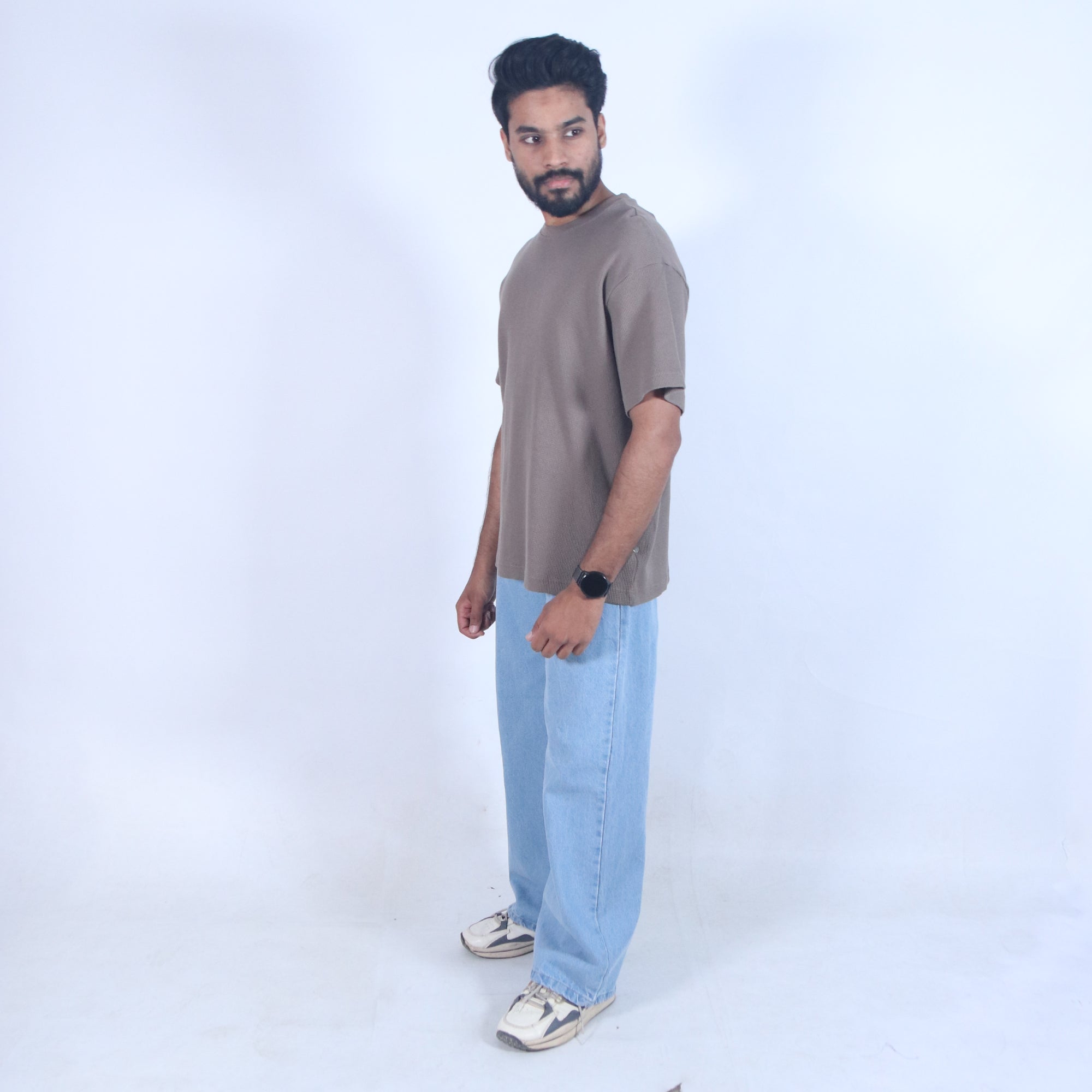Westernstop Waffle Drop Shoulder T-Shirt