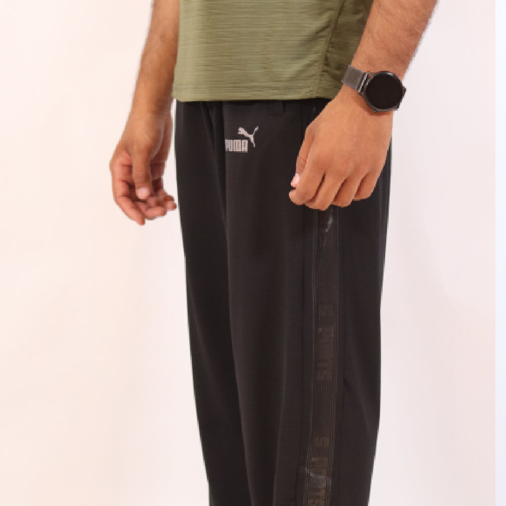 Men's All-Day Sporty Performance Track Suit - Olive & Black