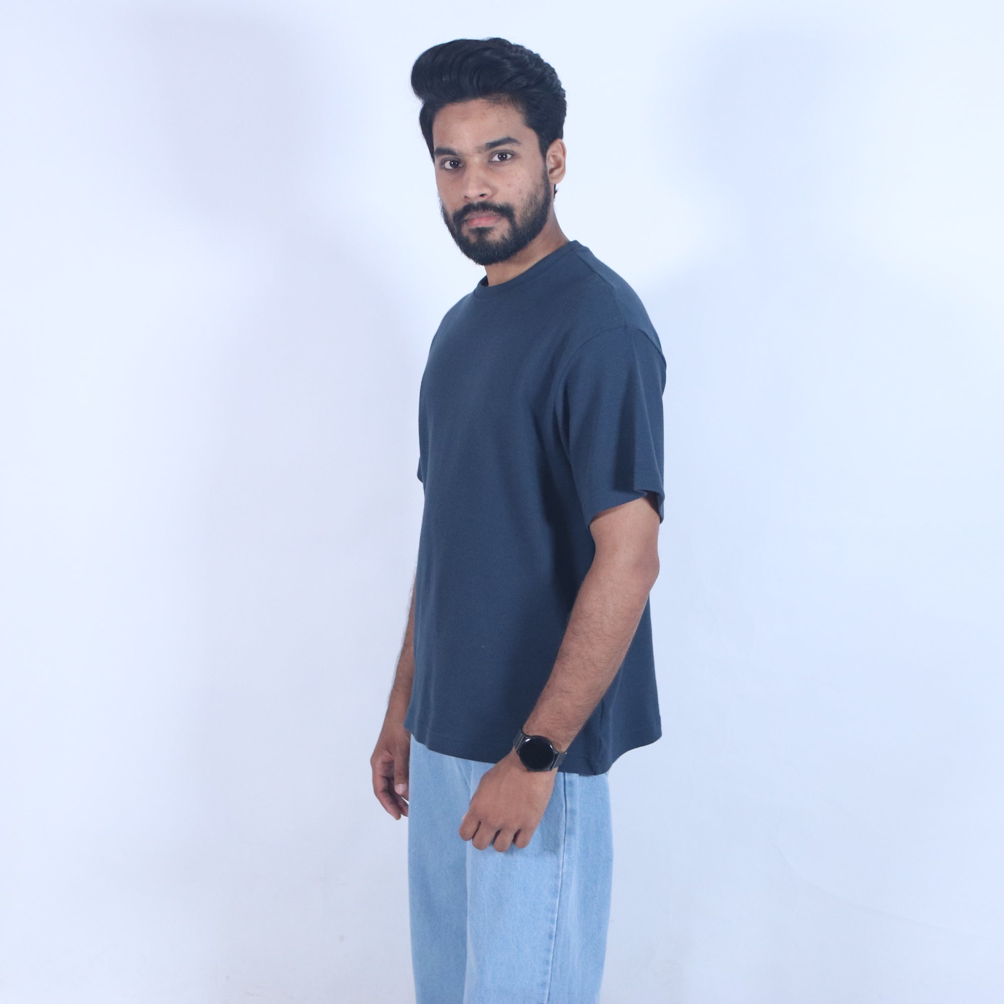 Westernstop Waffle Drop Shoulder T-Shirt
