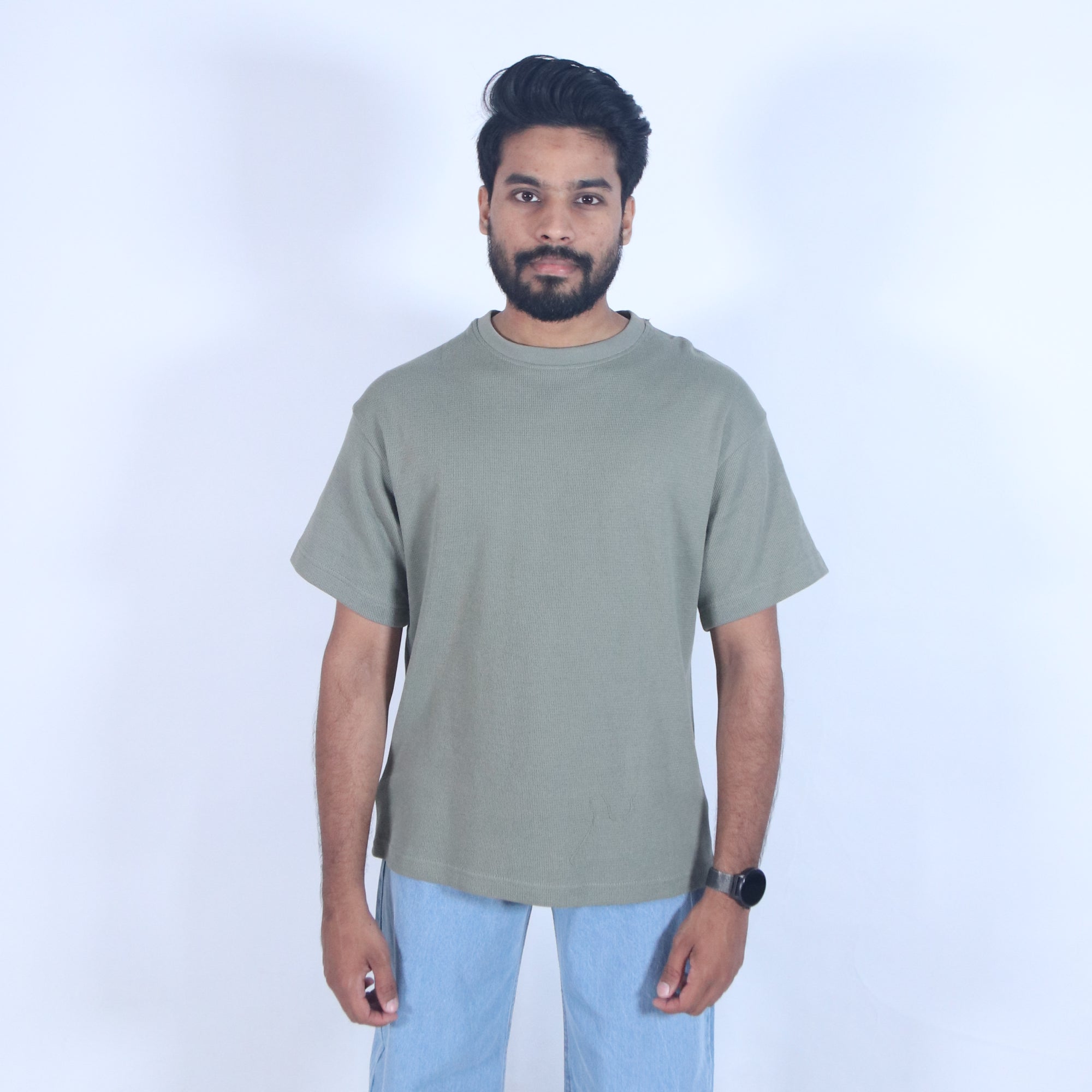 Westernstop Waffle Drop Shoulder T-Shirt