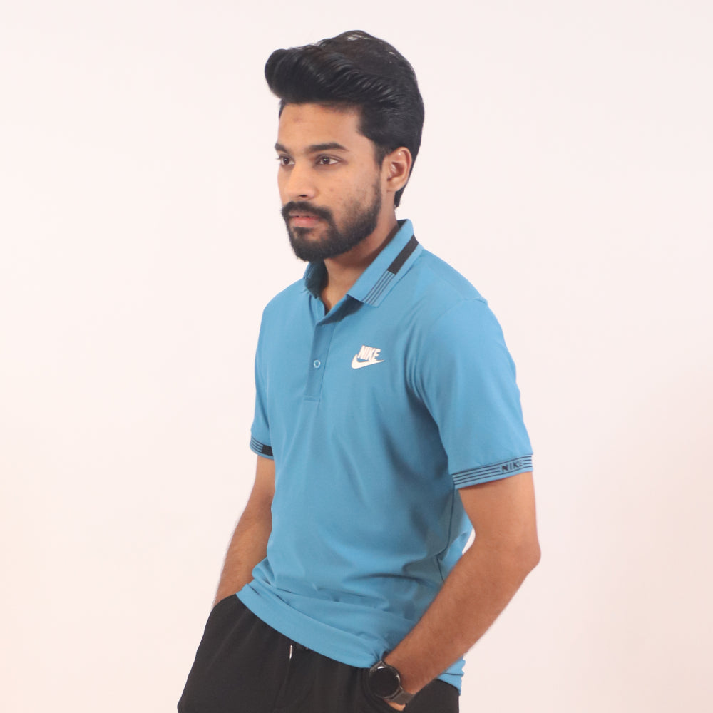 Men's All-Day Sporty Performance Track Suit - Blue & Black