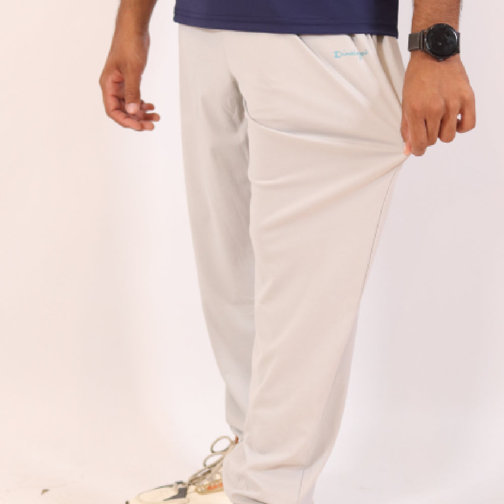 Men's All-Day Sporty Performance Track Suit - Navy Blue & Light Grey
