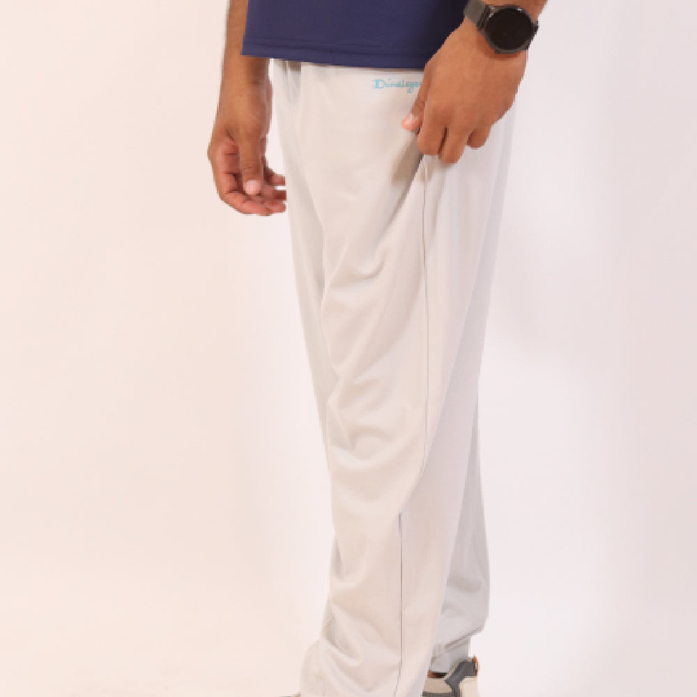 Men's All-Day Sporty Performance Track Suit - Navy Blue & Light Grey