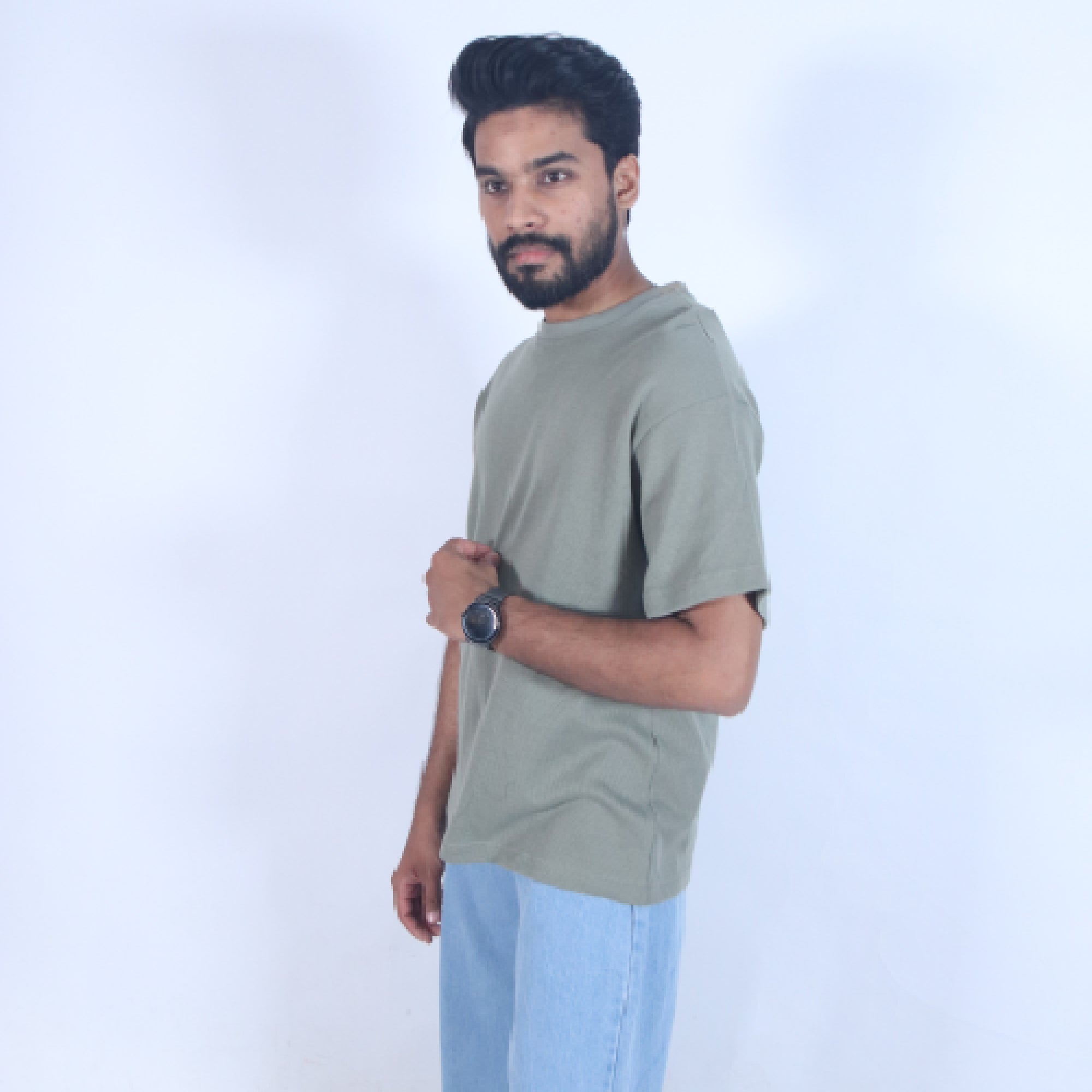 Westernstop Waffle Drop Shoulder T-Shirt