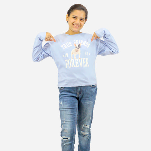 BMBO Girls Light Blue T-shirt