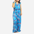 MM Womens's Jumpsuit Blue Color