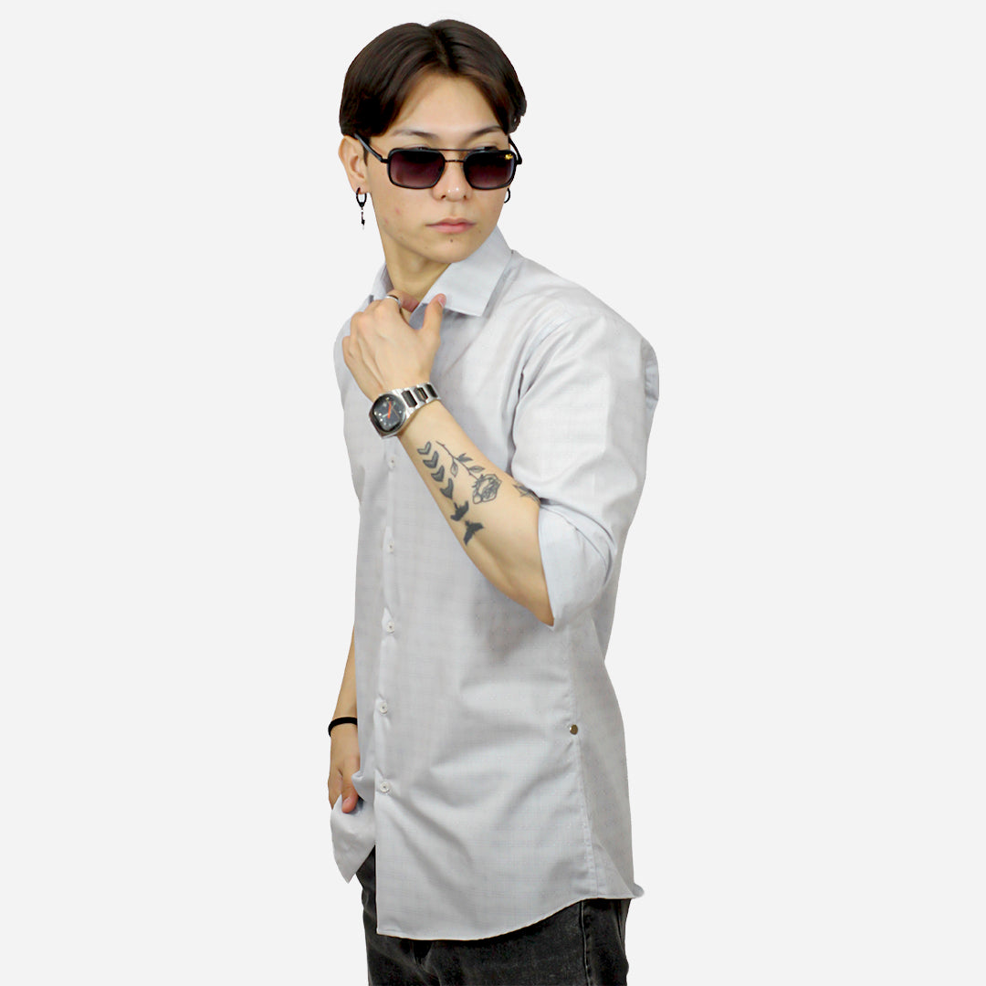 ZR Men's L.Blue Color Shirt