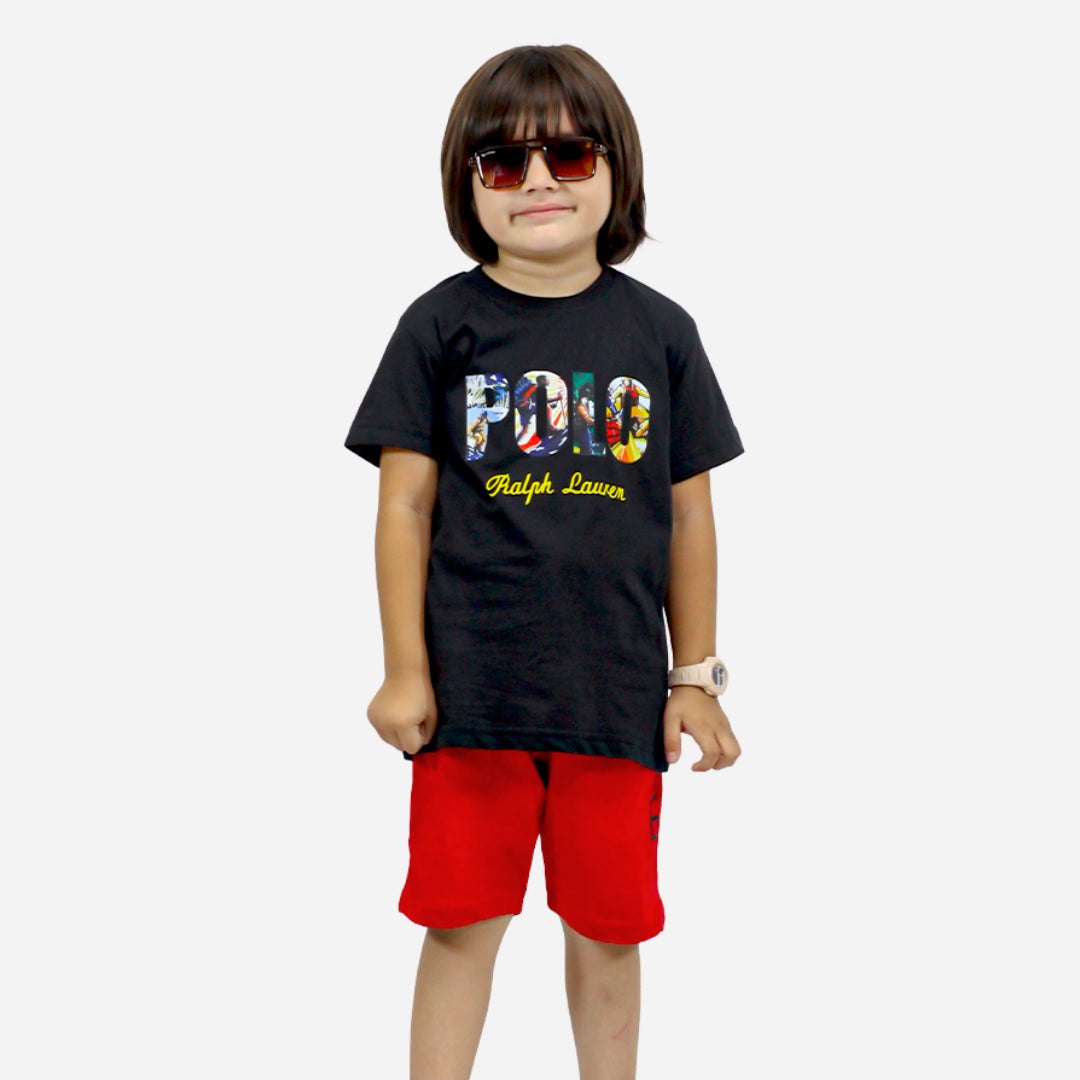 POLO Boys Short & T-shirt suit