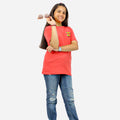 BILLABG Girls Red Color T-shirt