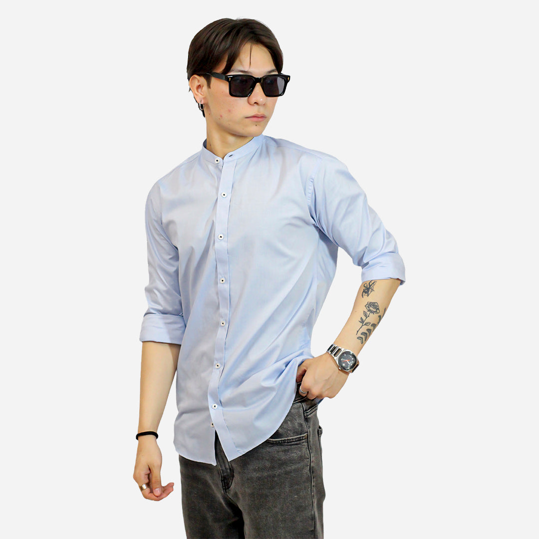 ZR Men's Blue color Shirt