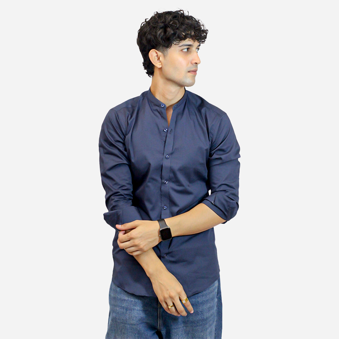 ZR Men's Navy Color Shirt