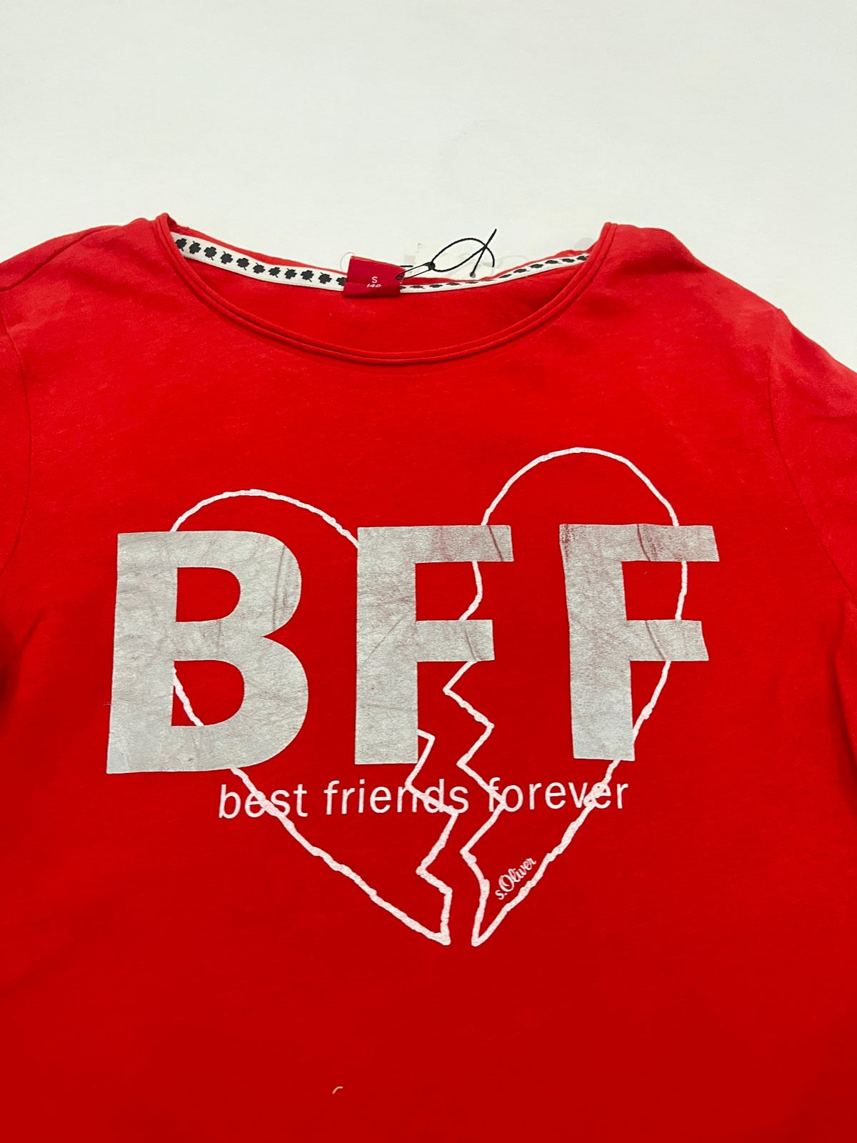 Kids Girl T-shirt - Red Color (H & M) - GT26