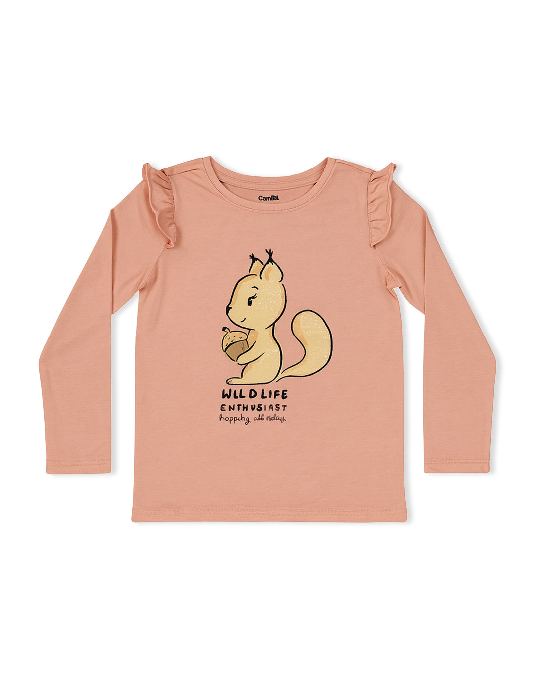 Kids Girl Full Sleeve T-shirt  (Sinsay Brand)